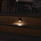 KICHLER 15764AZT27R 12V Led 2700K Half Moon Deck Light Textured Architectural Bronze