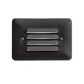 KICHLER 15782BKT27R 2700K Louvered Led Mini Step Light In Textured Black