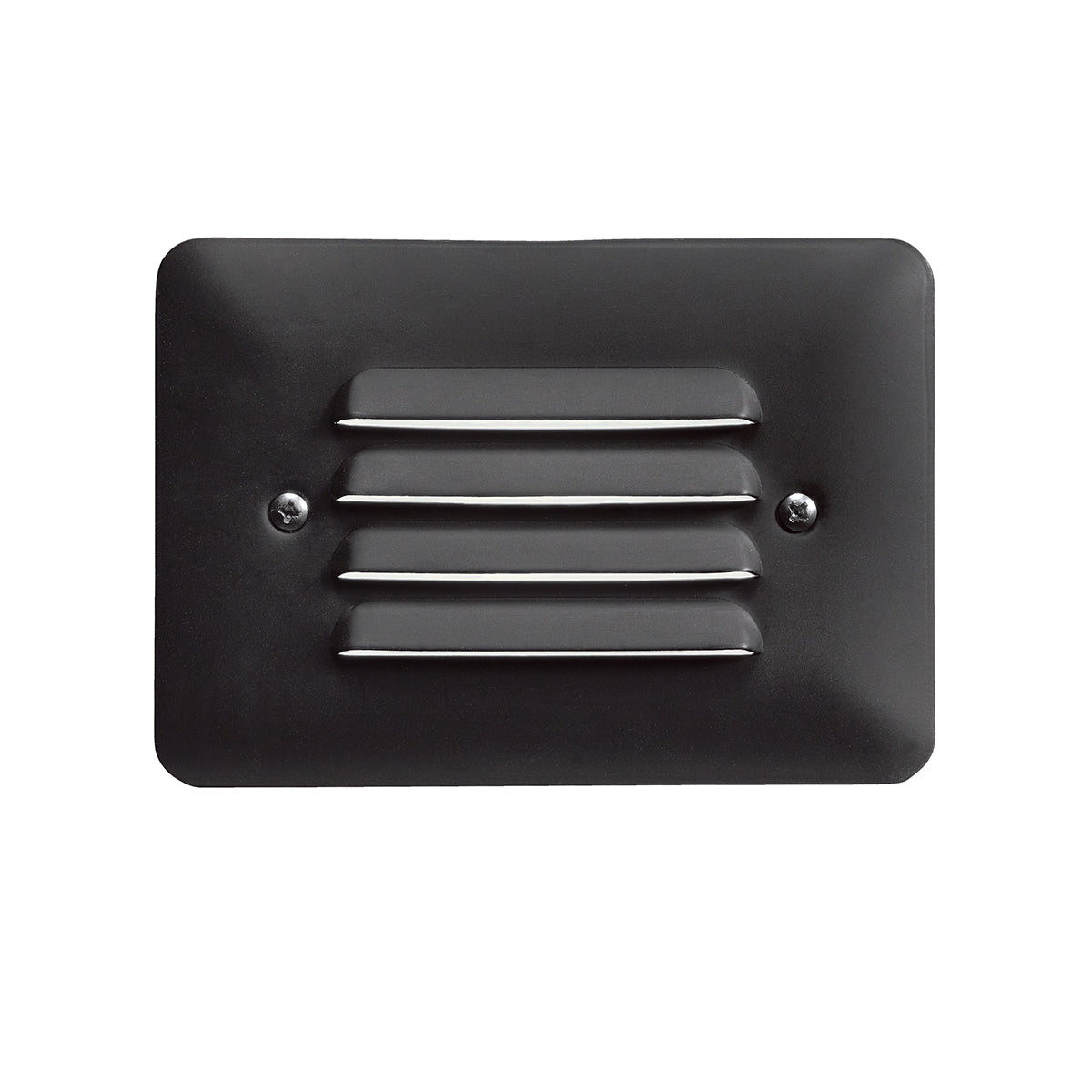 KICHLER 15782BKT27R 2700K Louvered Led Mini Step Light In Textured Black