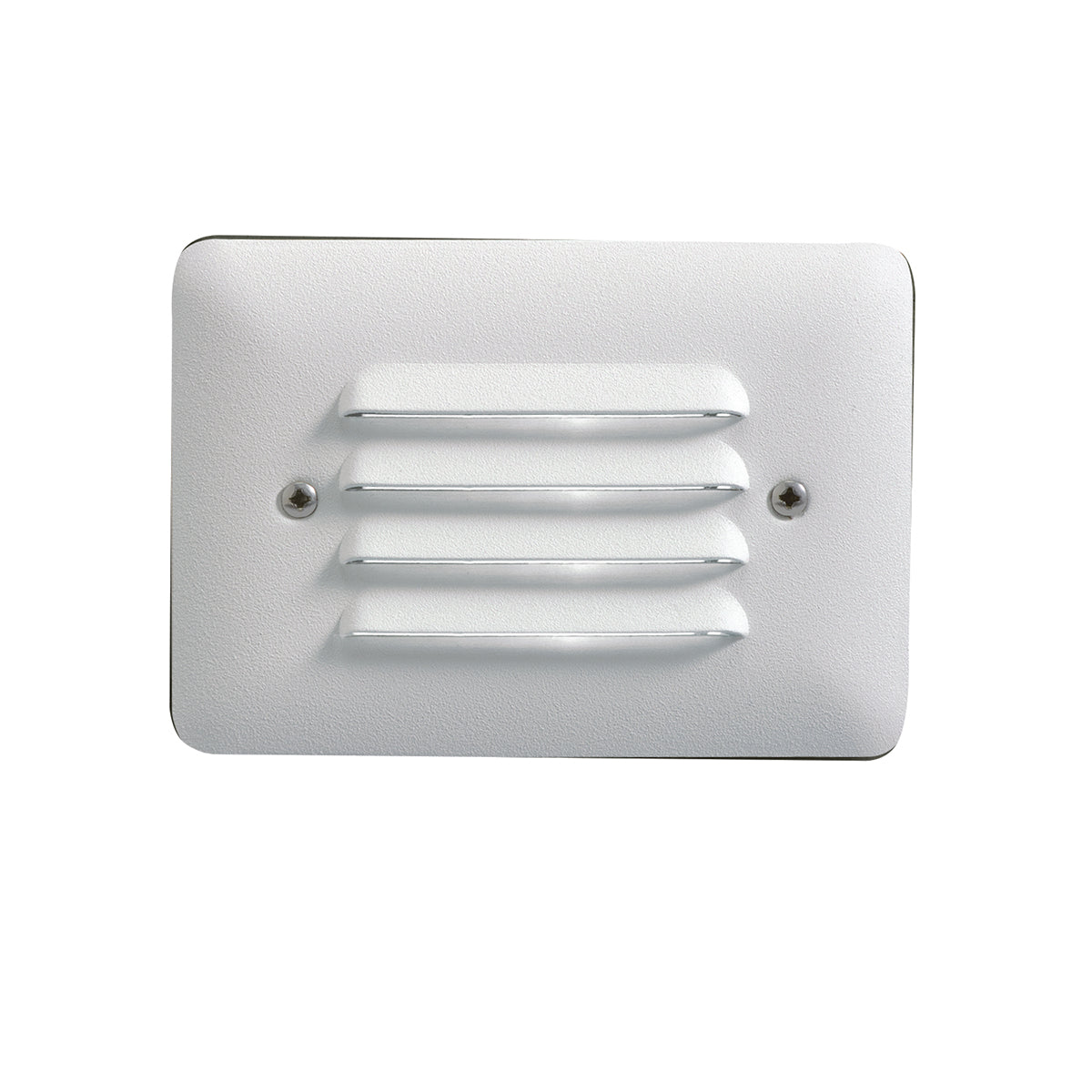 KICHLER 15782WHT27R 2700K Louvered Led Mini Step Light In Textured White