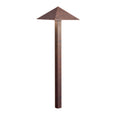 KICHLER 15802TZT27R Pyramid 2700K Led Path Light Textured Tannery Bronze