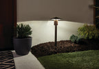 KICHLER 15803AZT30R Forged 3000K Led Path Light Textured Architectural Bronze