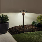 KICHLER 15803AZT30R Forged 3000K Led Path Light Textured Architectural Bronze
