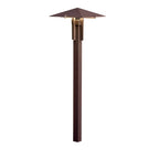 KICHLER 15803AZT30R Forged 3000K Led Path Light Textured Architectural Bronze