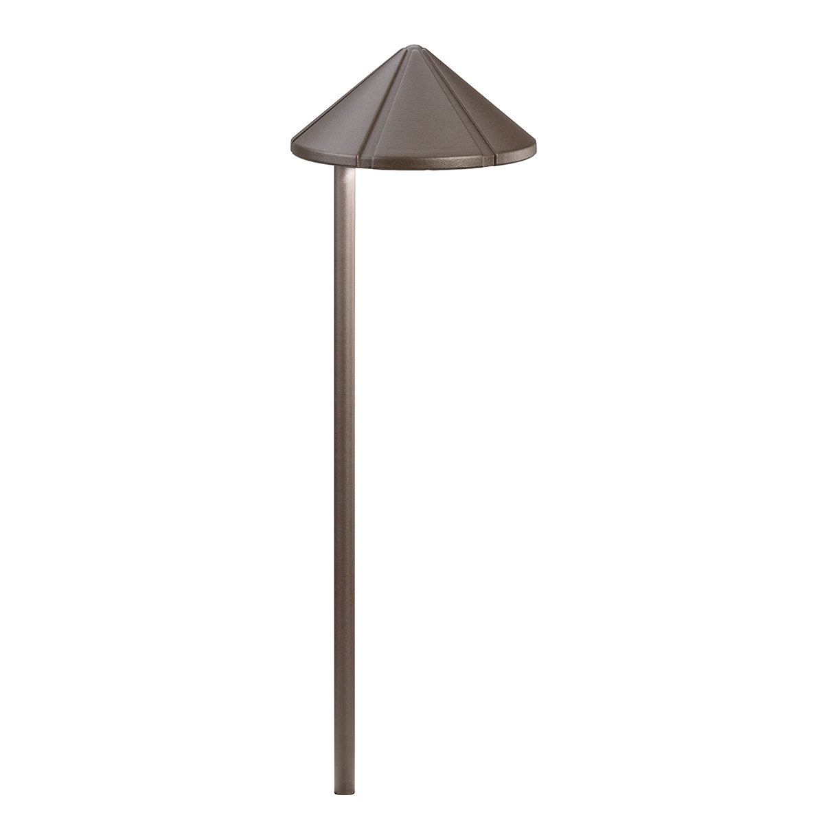 KICHLER 15815AZT27R Side Mount 2700K Led Path Light Textured Architectural Bronze