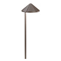 KICHLER 15815AZT30R Side Mount 3000K Led Path Light Textured Architectural Bronze