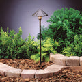 KICHLER 15826AZT27R Center Mount 2700K Led Path Light Textured Architectural Bronze