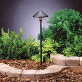 KICHLER 15826BKT27R Center Mount 2700K Led Path Light Textured Black