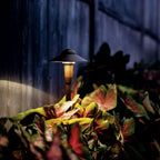 KICHLER 15870AZT27R 6" Dome 2700K Led Path Light Textured Architectural Bronze