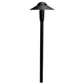 KICHLER 15870BKT27R 6" Dome 2700K Led Path Light Textured Black