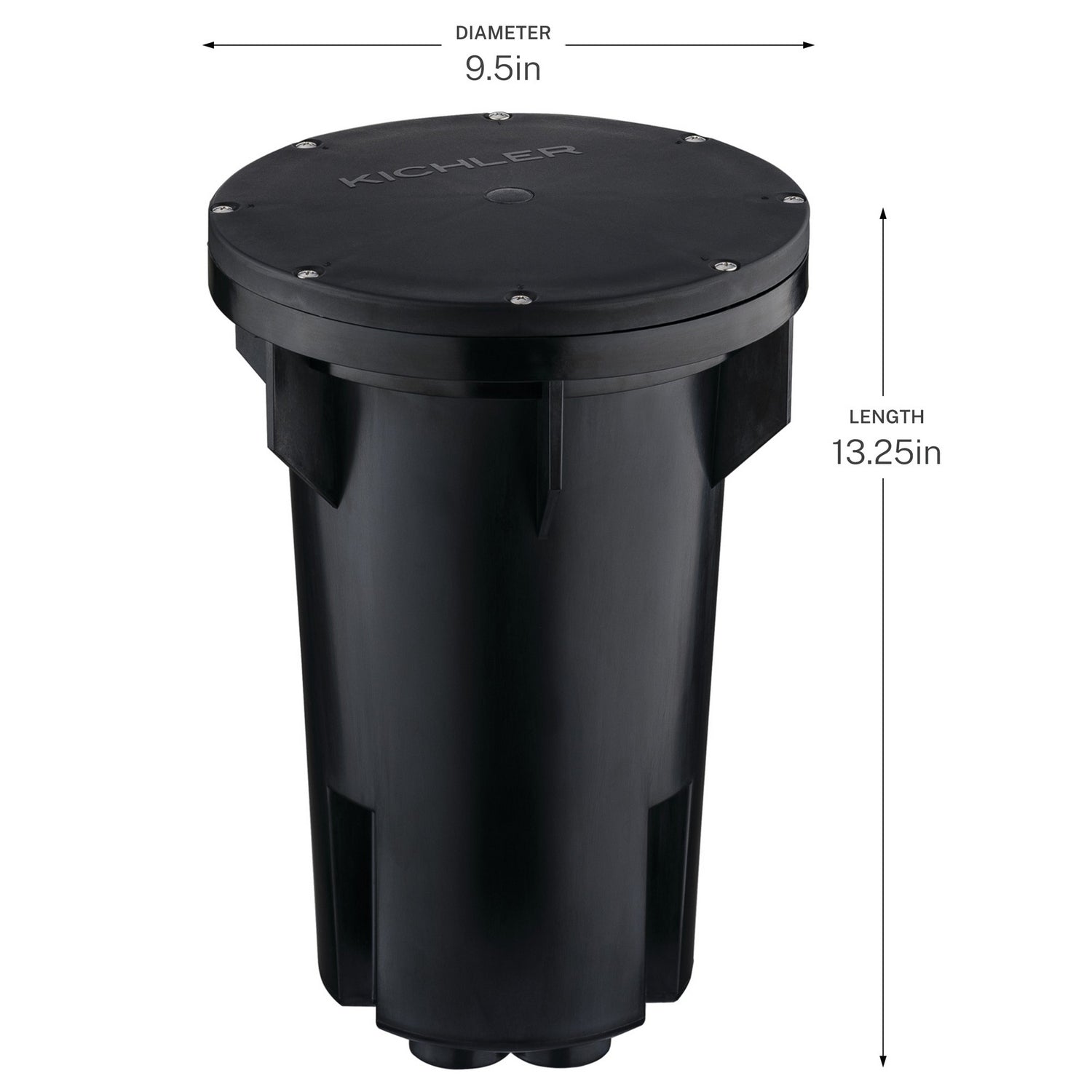 KICHLER 15IGT100 In-Ground 100W Transformer In Black