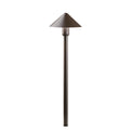 KICHLER 16120AZT27 Fundamentals 2700K Led Path Light Textured Architectural Bronze