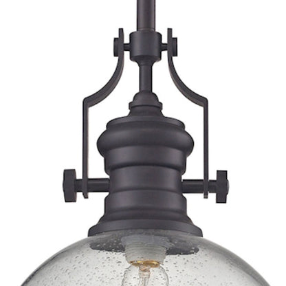 ELK SHOWROOM 67733-1 Chadwick 13'' Wide 1-Light Pendant - Oil Rubbed Bronze