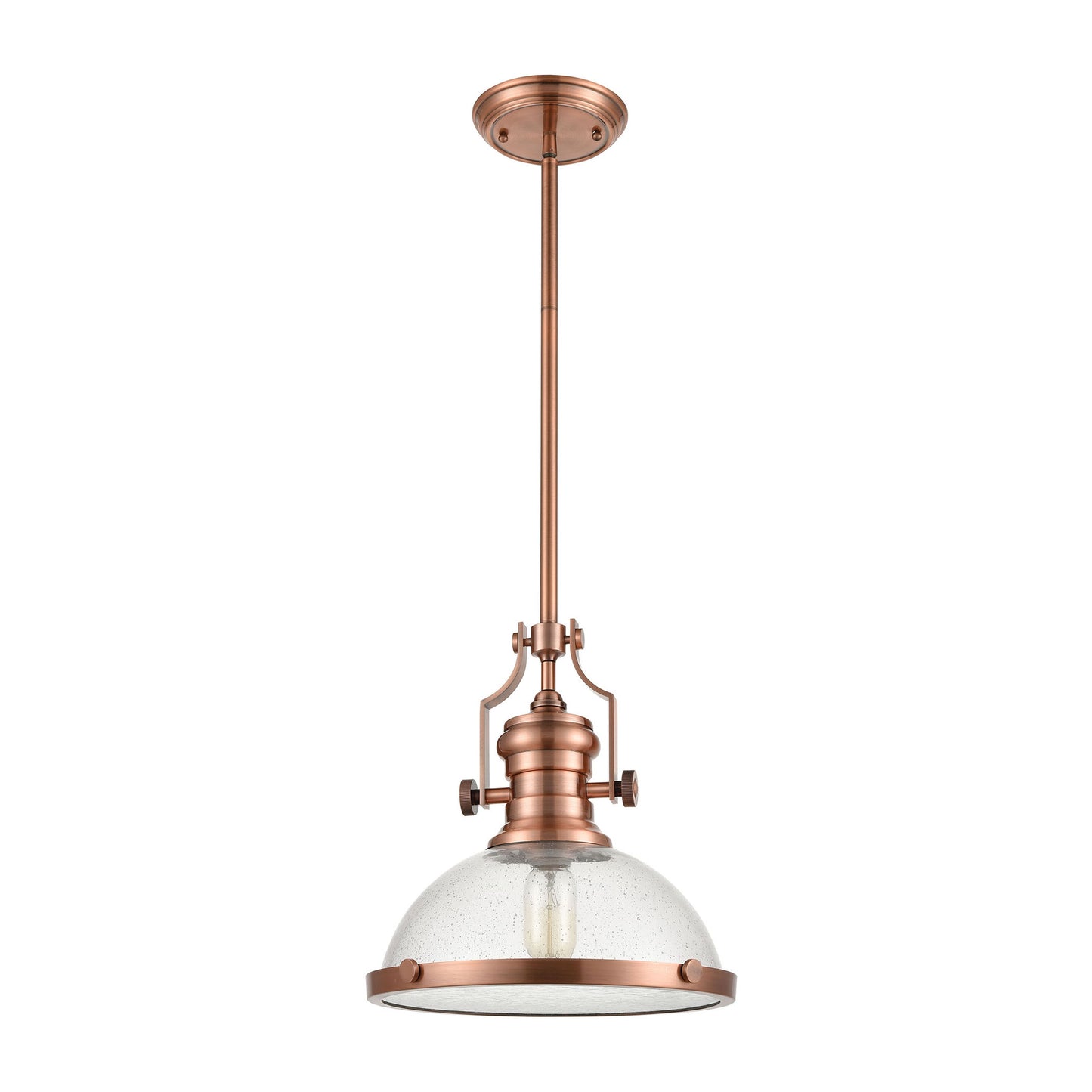 ELK SHOWROOM 67743-1 Chadwick 13'' Wide 1-Light Pendant - Copper