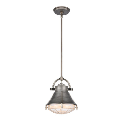 ELK SHOWROOM 67765/1 Urbanite 9'' Wide 1-Light Mini Pendant - Weathered Zinc