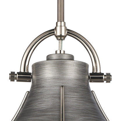 ELK SHOWROOM 67765/1 Urbanite 9'' Wide 1-Light Mini Pendant - Weathered Zinc