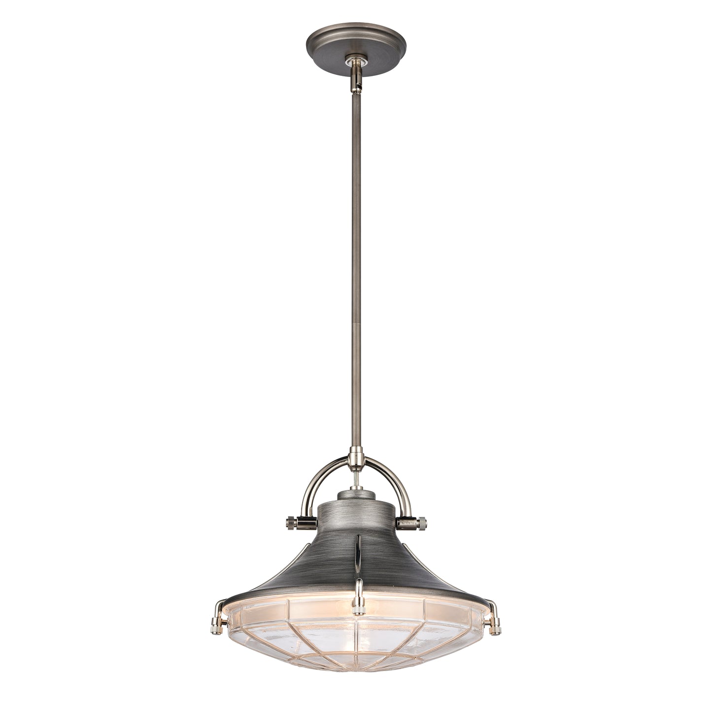 ELK SHOWROOM 67766/1 Urbanite 13'' Wide 1-Light Pendant - Weathered Zinc