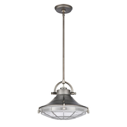 ELK SHOWROOM 67766/1 Urbanite 13'' Wide 1-Light Pendant - Weathered Zinc