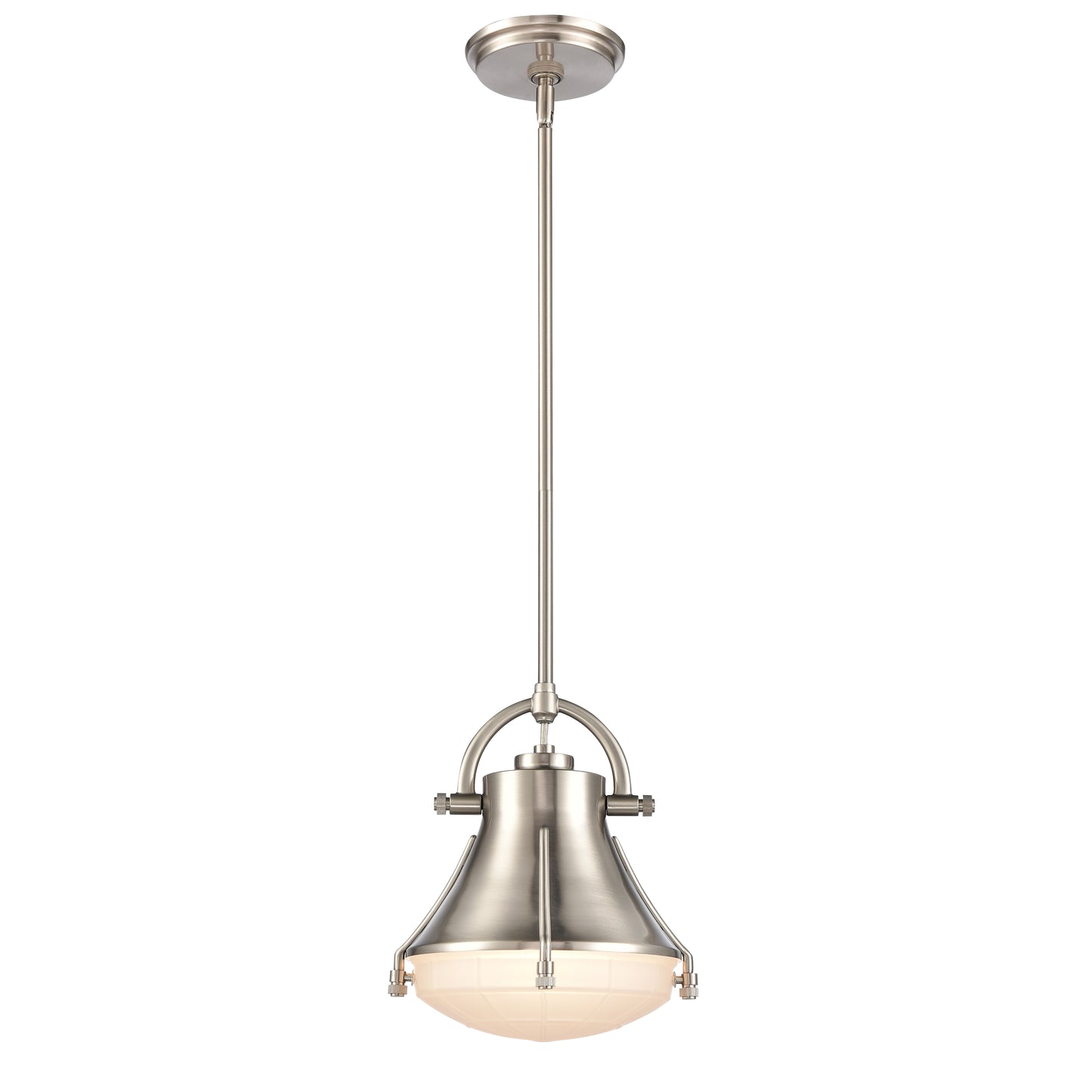 ELK SHOWROOM 67785/1 Urbanite 9'' Wide 1-Light Mini Pendant - Satin Nickel