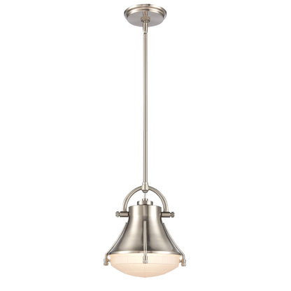 ELK SHOWROOM 67785/1 Urbanite 9'' Wide 1-Light Mini Pendant - Satin Nickel