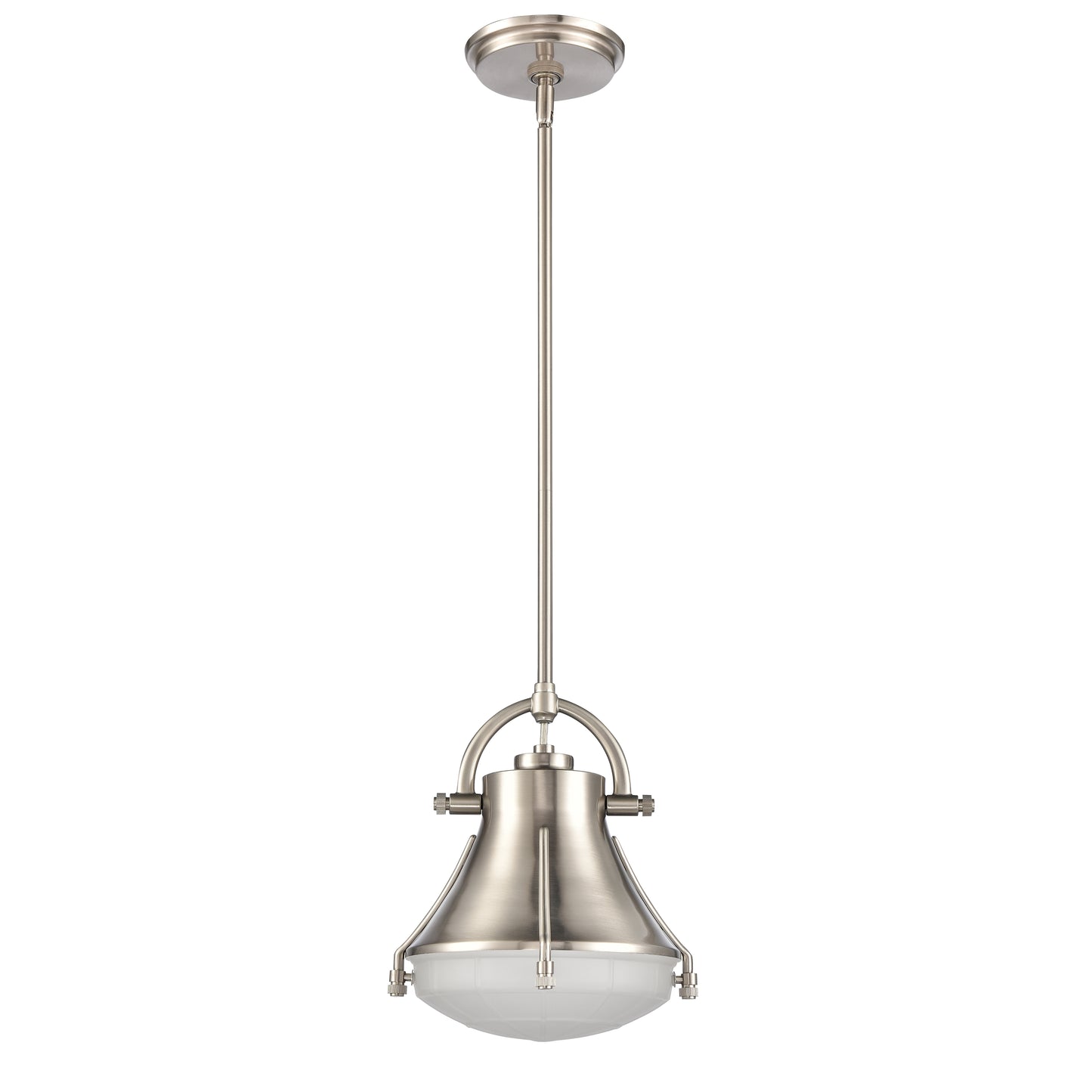 ELK SHOWROOM 67785/1 Urbanite 9'' Wide 1-Light Mini Pendant - Satin Nickel