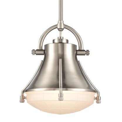 ELK SHOWROOM 67785/1 Urbanite 9'' Wide 1-Light Mini Pendant - Satin Nickel