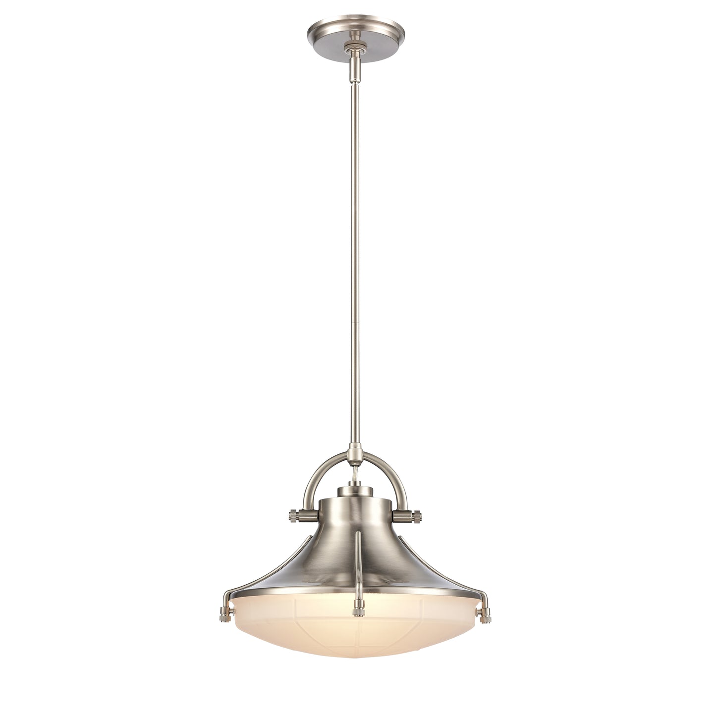 ELK SHOWROOM 67786/1 Urbanite 13'' Wide 1-Light Pendant - Satin Nickel