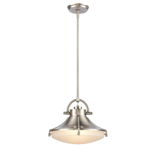 ELK SHOWROOM 67786/1 Urbanite 13'' Wide 1-Light Pendant - Satin Nickel