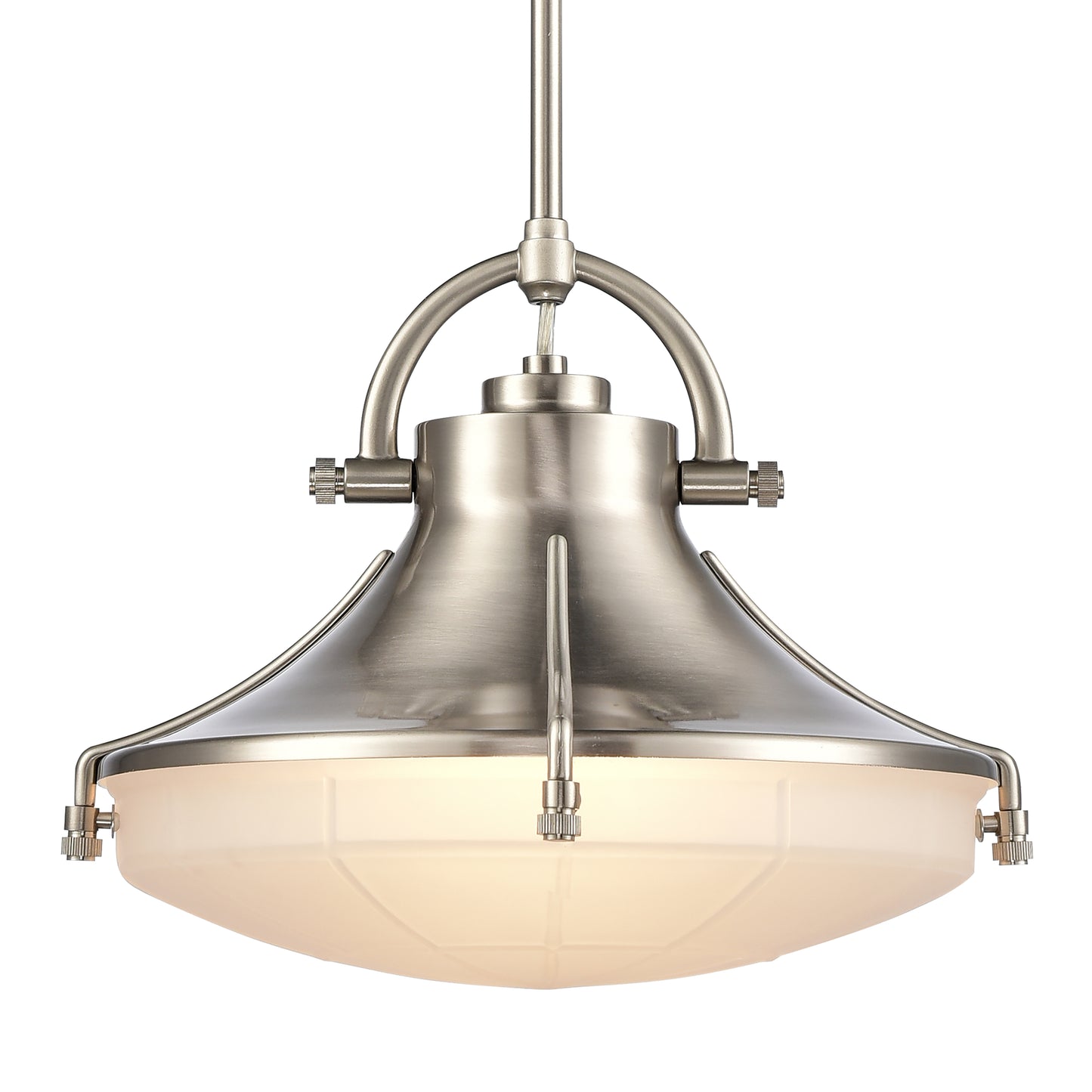 ELK SHOWROOM 67786/1 Urbanite 13'' Wide 1-Light Pendant - Satin Nickel