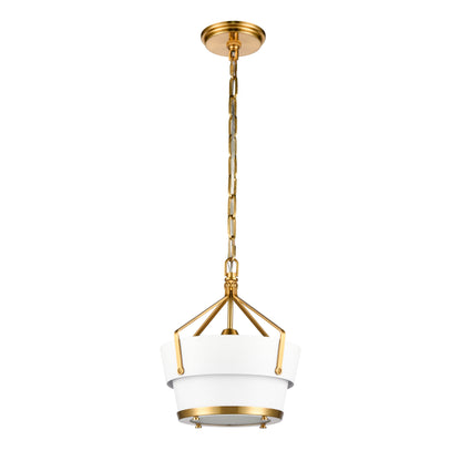 ELK SHOWROOM 67825/1 Marin 10.5'' Wide 1-Light Pendant - Satin Brass