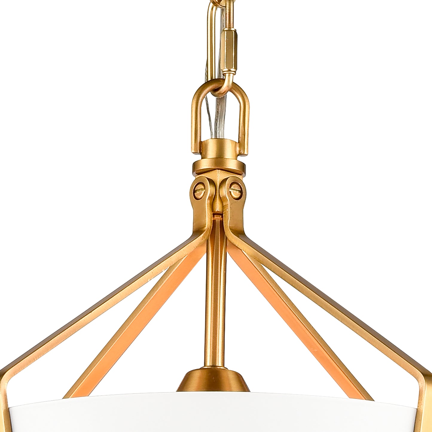 ELK SHOWROOM 67825/1 Marin 10.5'' Wide 1-Light Pendant - Satin Brass