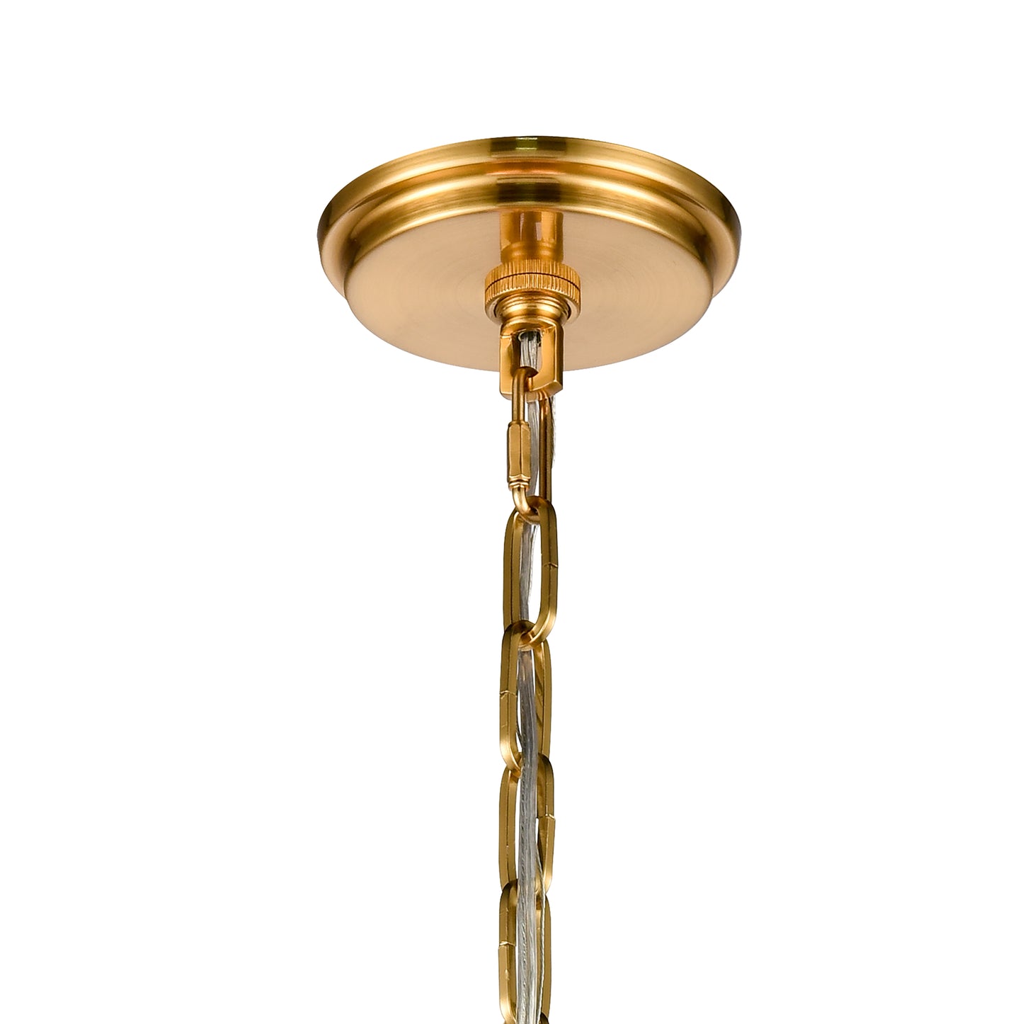 ELK SHOWROOM 67825/1 Marin 10.5'' Wide 1-Light Pendant - Satin Brass