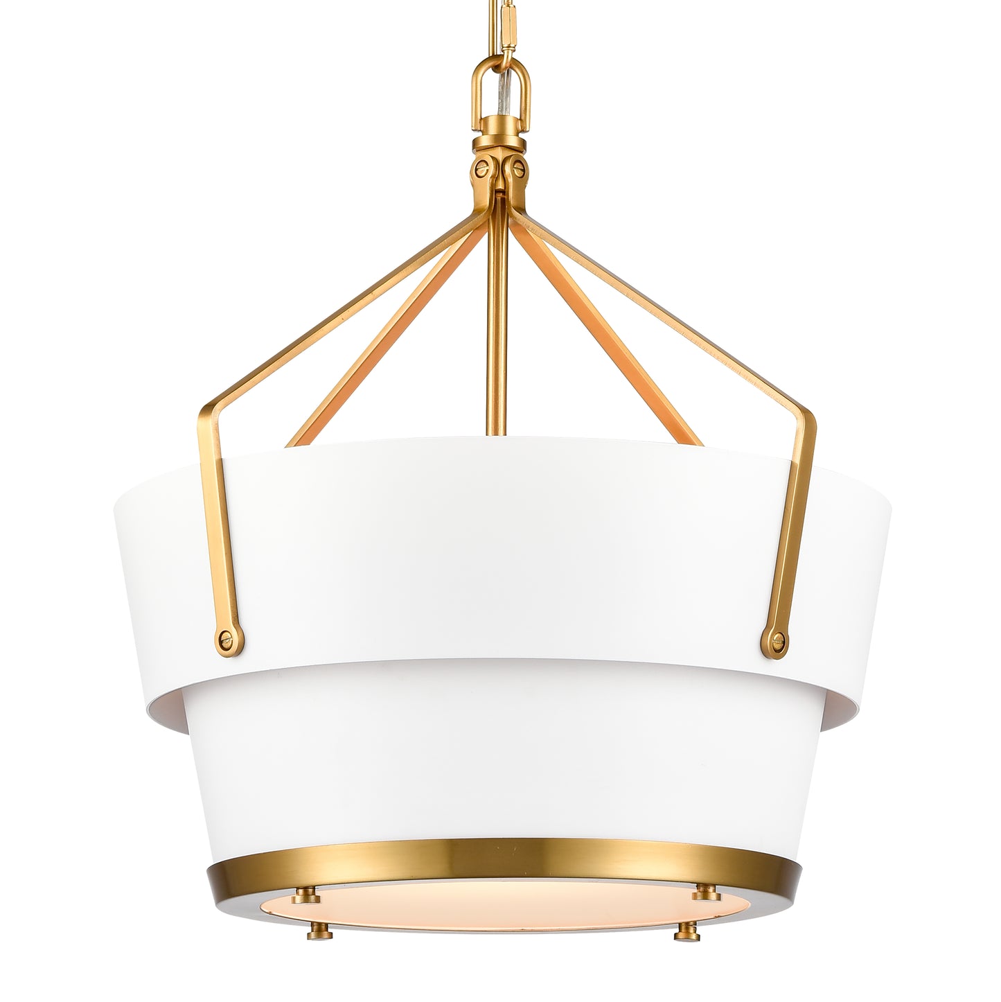 ELK SHOWROOM 67826/1 Marin 14'' Wide 1-Light Pendant - Satin Brass