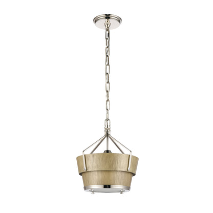 ELK SHOWROOM 67835/1 Marin 10.5'' Wide 1-Light Pendant - Polished Nickel