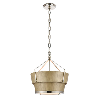 ELK SHOWROOM 67836/1 Marin 14'' Wide 1-Light Pendant - Corkwood