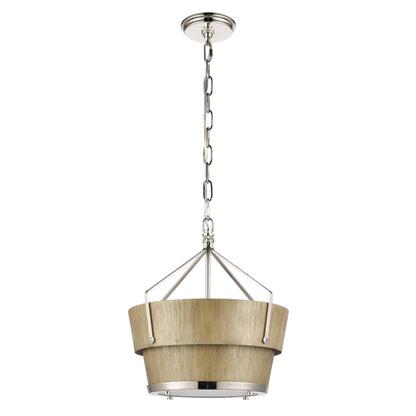 ELK SHOWROOM 67836/1 Marin 14'' Wide 1-Light Pendant - Corkwood