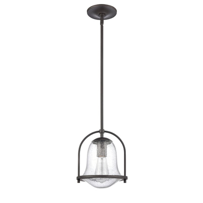 ELK SHOWROOM 67845/1 Connection 8'' Wide 1-Light Mini Pendant - Oil Rubbed Bronze