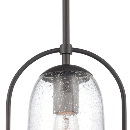 ELK SHOWROOM 67845/1 Connection 8'' Wide 1-Light Mini Pendant - Oil Rubbed Bronze