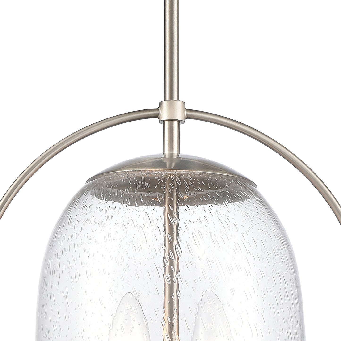 ELK SHOWROOM 67856/2 Connection 12'' Wide 2-Light Pendant - Satin Nickel