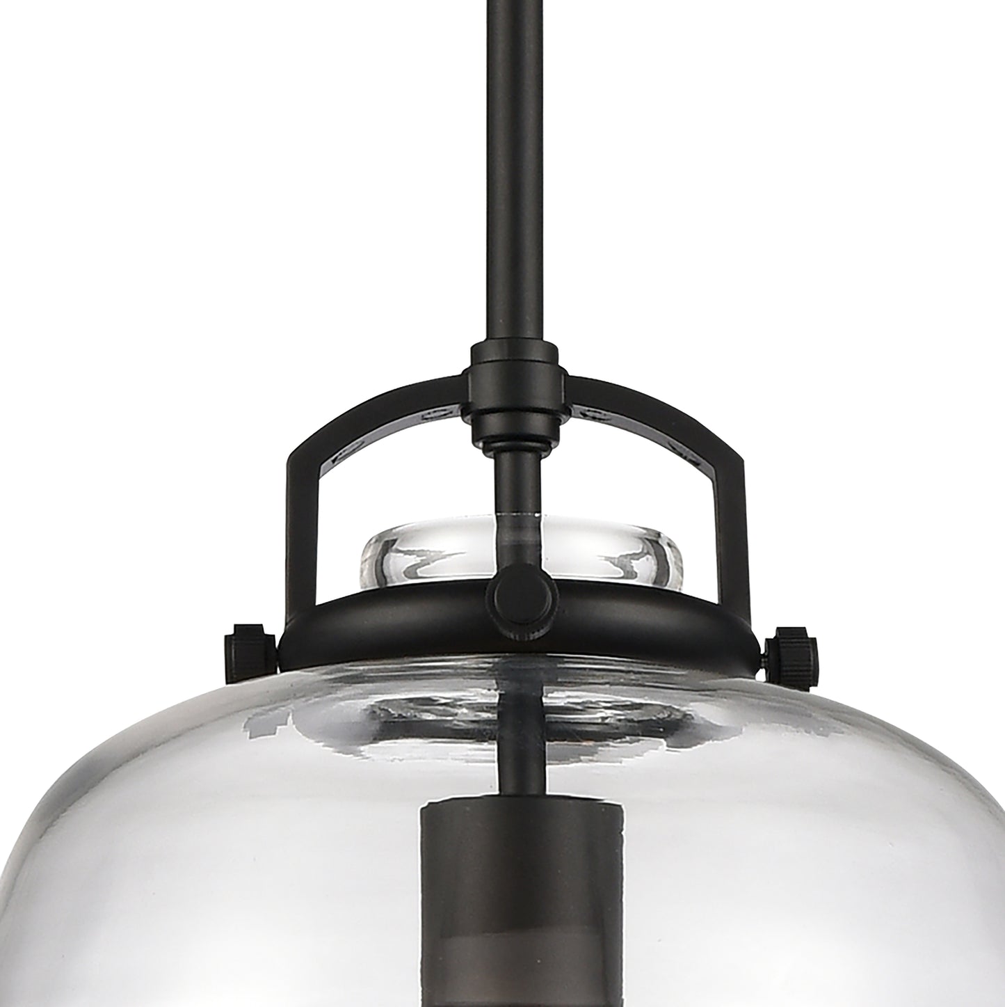 ELK SHOWROOM 67876/1 Current 12'' Wide 1-Light Pendant - Matte Black