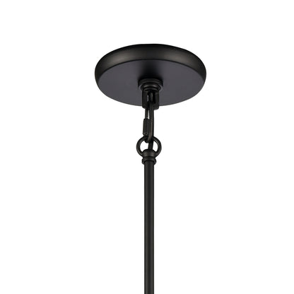 ELK SHOWROOM 67876/1 Current 12'' Wide 1-Light Pendant - Matte Black