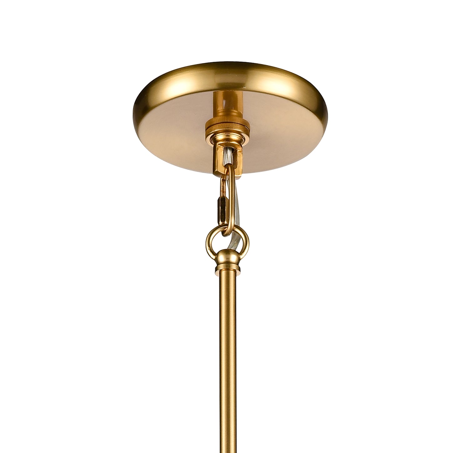 ELK SHOWROOM 67886/1 Current 12'' Wide 1-Light Pendant - Satin Brass