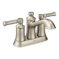 MOEN 6802BN Dartmoor  Two-Handle Bathroom Faucet In Brushed Nickel