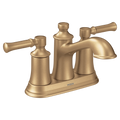 MOEN 6802BZG Dartmoor Two-Handle Centerset Bathroom Sink Faucet - Bronzed Gold