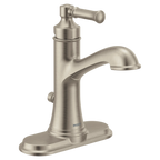 MOEN 6803BN Dartmoor One-Handle Bathroom Sink Faucet - Brushed Nickel