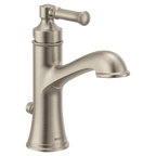 MOEN 6803BN Dartmoor One-Handle Bathroom Sink Faucet - Brushed Nickel