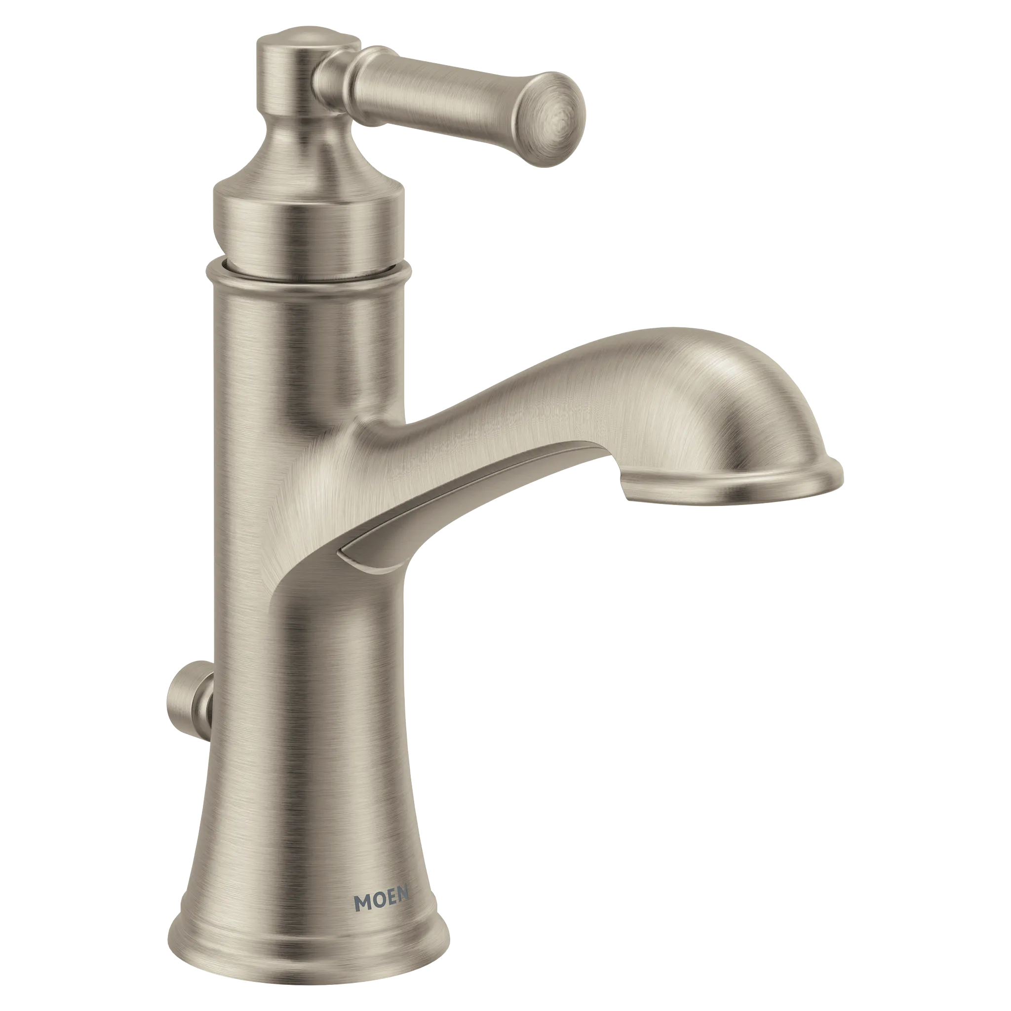 MOEN 6803BN Dartmoor One-Handle Bathroom Sink Faucet - Brushed Nickel