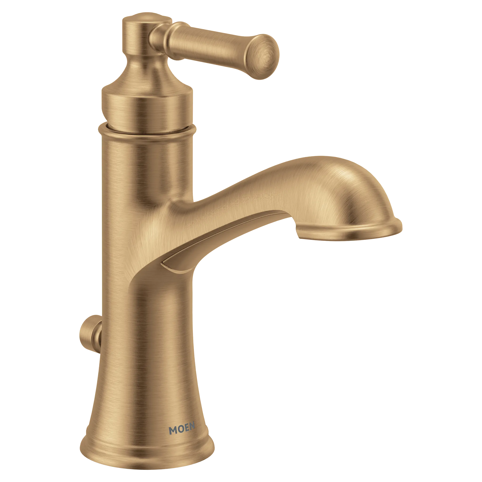 MOEN 6803BZG Dartmoor One-Handle Bathroom Sink Faucet - Bronzed Gold