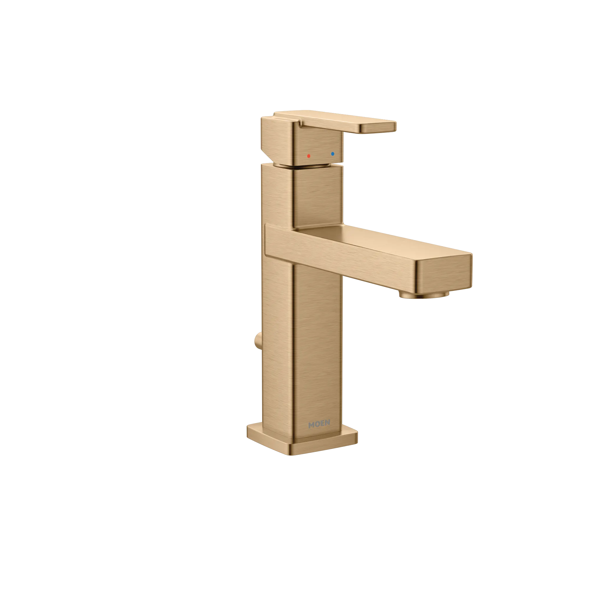 MOEN 6805BZG Iver One-Handle Bathroom Sink Faucet - Bronzed Gold