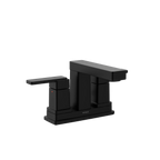 MOEN 6815BL Iver Two-Handle Centerset Bathroom Sink Faucet - Matte Black